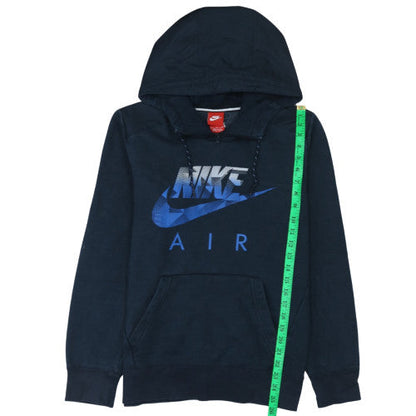 Mens UK Size S Nike Blue Pullover Hoodie