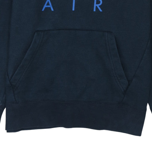 Mens UK Size S Nike Blue Pullover Hoodie