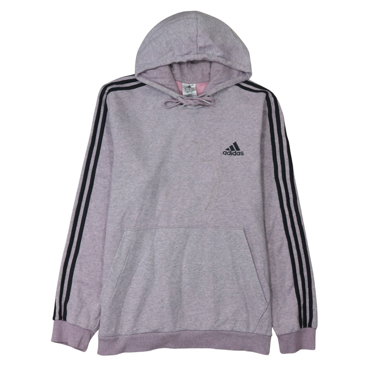 Womens UK Size L adidas Grey Pullover Hoodie