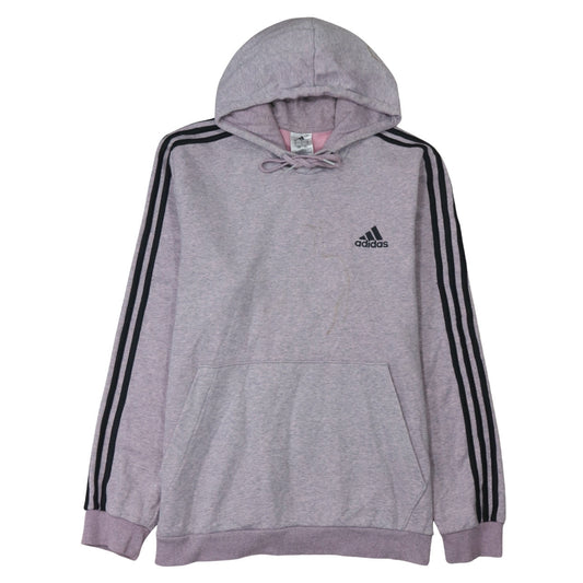 Womens UK Size L adidas Grey Pullover Hoodie