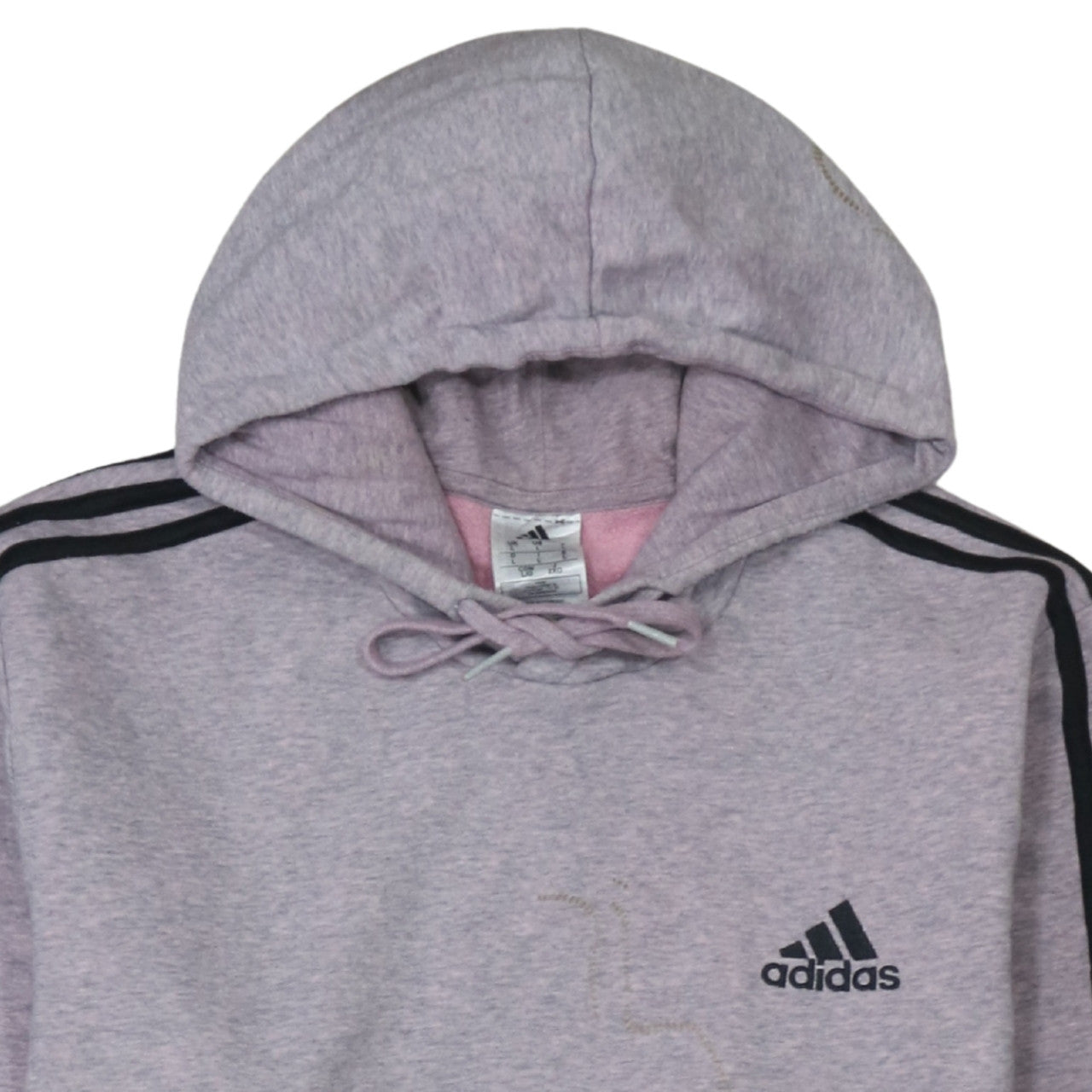 Womens UK Size L adidas Grey Pullover Hoodie
