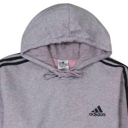 Womens UK Size L adidas Grey Pullover Hoodie