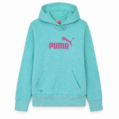 Womens UK Size 12 PUMA Blue Pullover Hoodie