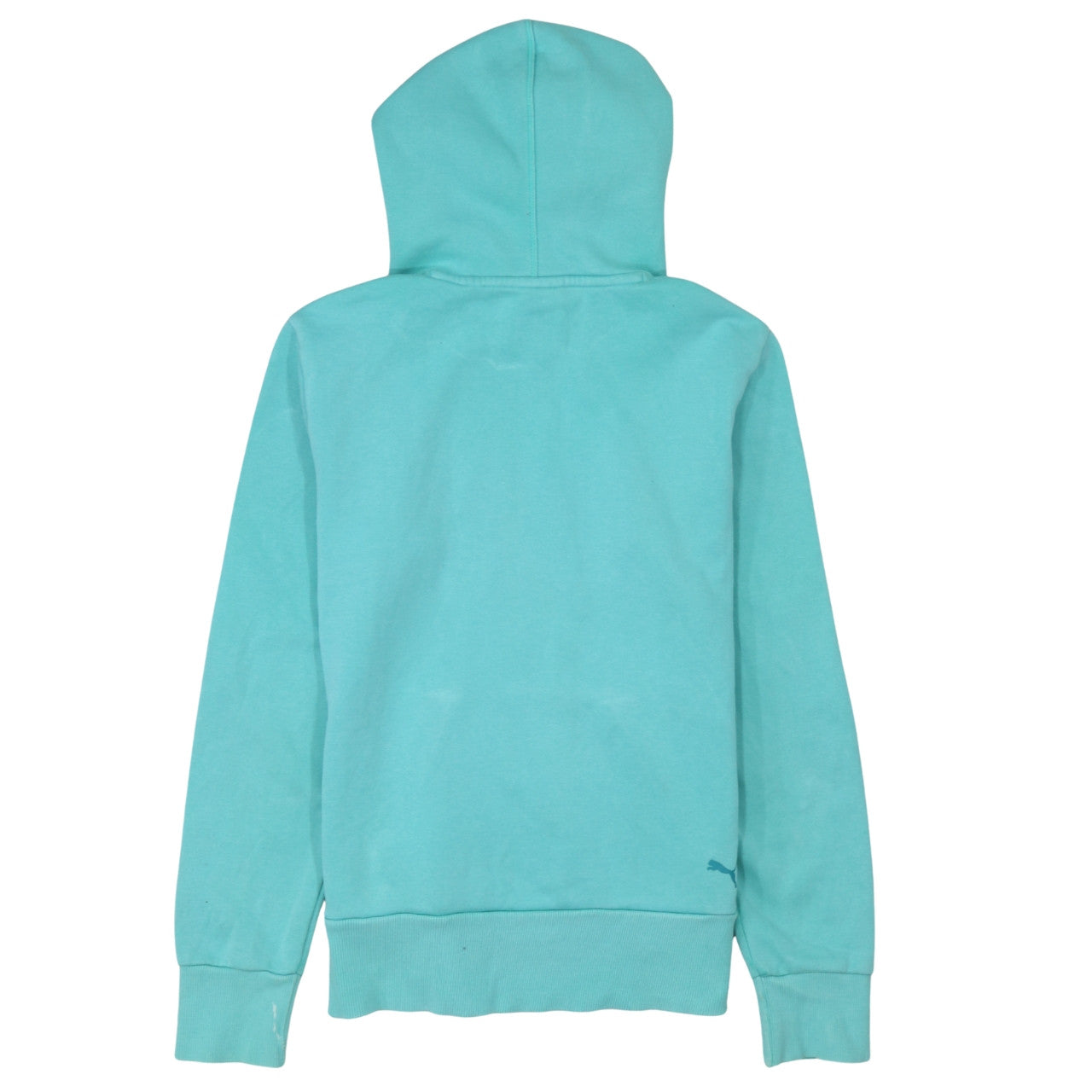 Womens UK Size 12 PUMA Blue Pullover Hoodie