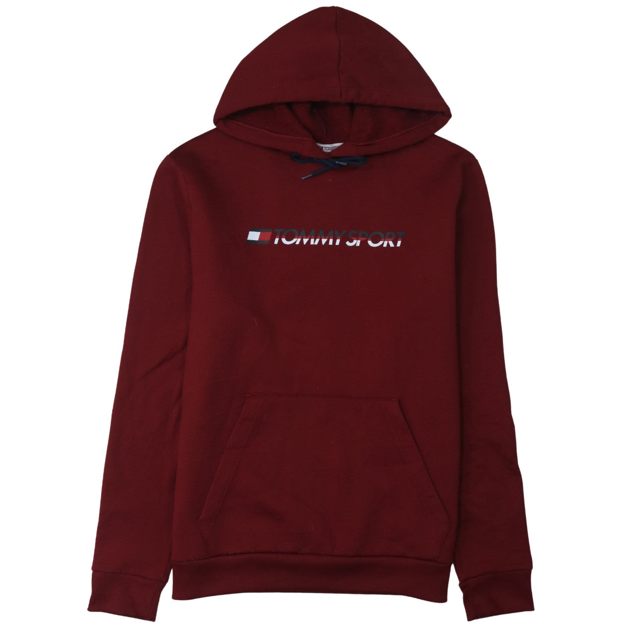 Mens UK Size L Tommy Sport Red Pullover Hoodie