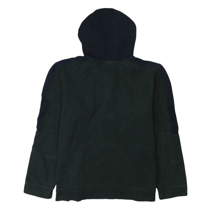 Mens UK Size XL Under armour Green 1/2 Zip Hoodie