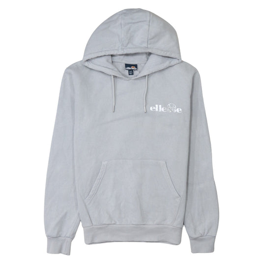 Womens UK Size 8 ellesse Grey Pullover Hoodie