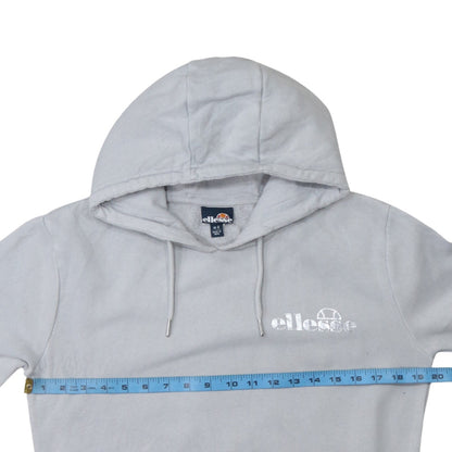 Womens UK Size 8 ellesse Grey Pullover Hoodie