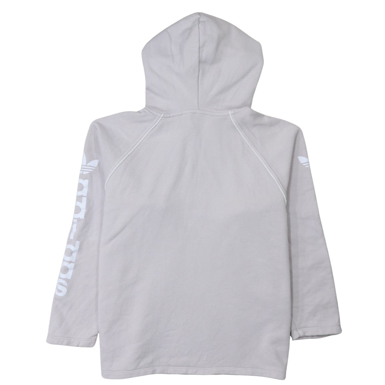 Womens UK Size 6 adidas Grey Pullover Hoodie