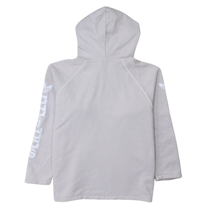 Womens UK Size 6 adidas Grey Pullover Hoodie