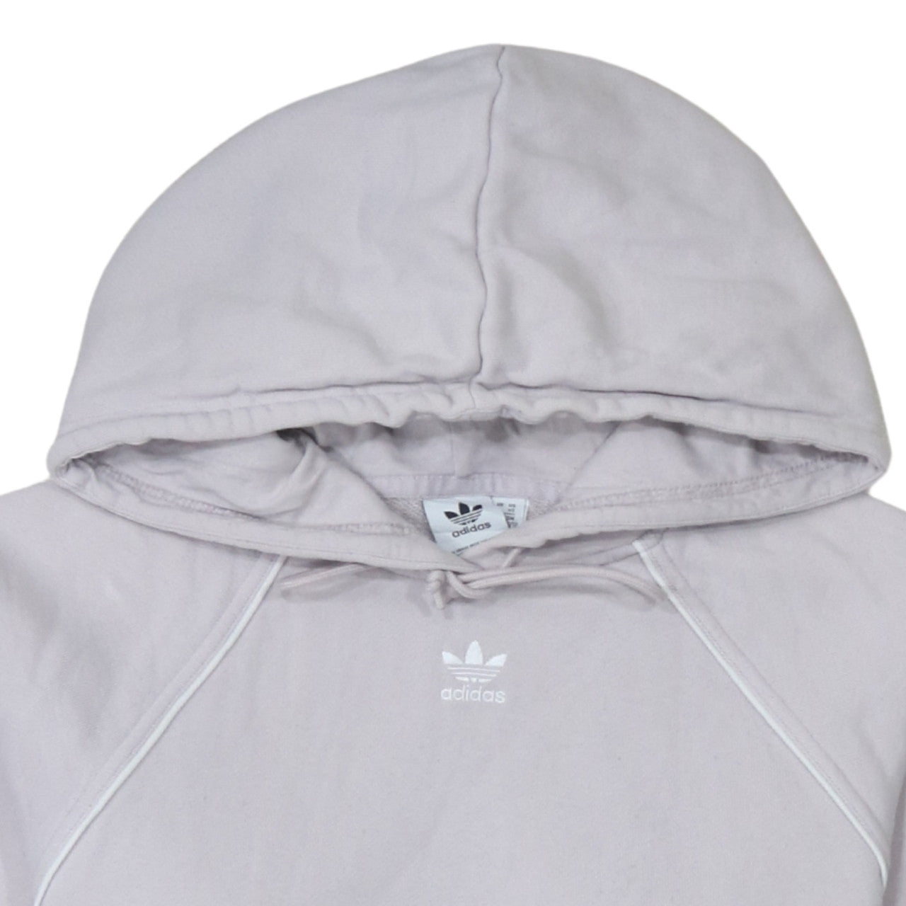 Womens UK Size 6 adidas Grey Pullover Hoodie