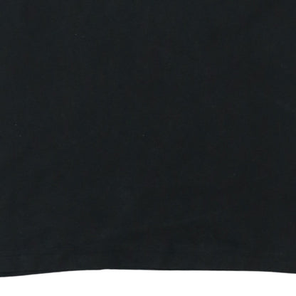 Tommy Hilfiger Men Black Logo Graphic Organic Cotton T-Shirt M
