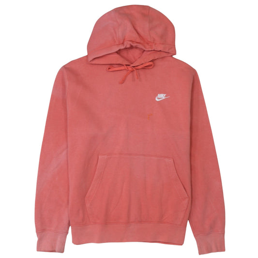 Womens UK Size M Nike Pink Pullover Hoodie