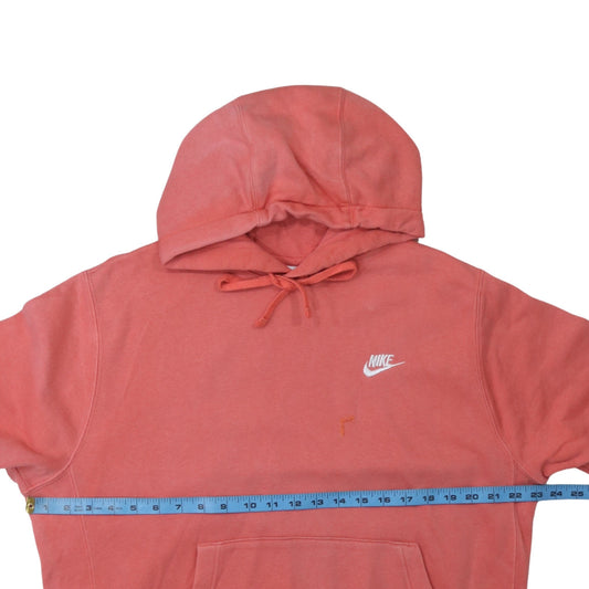 Womens UK Size M Nike Pink Pullover Hoodie