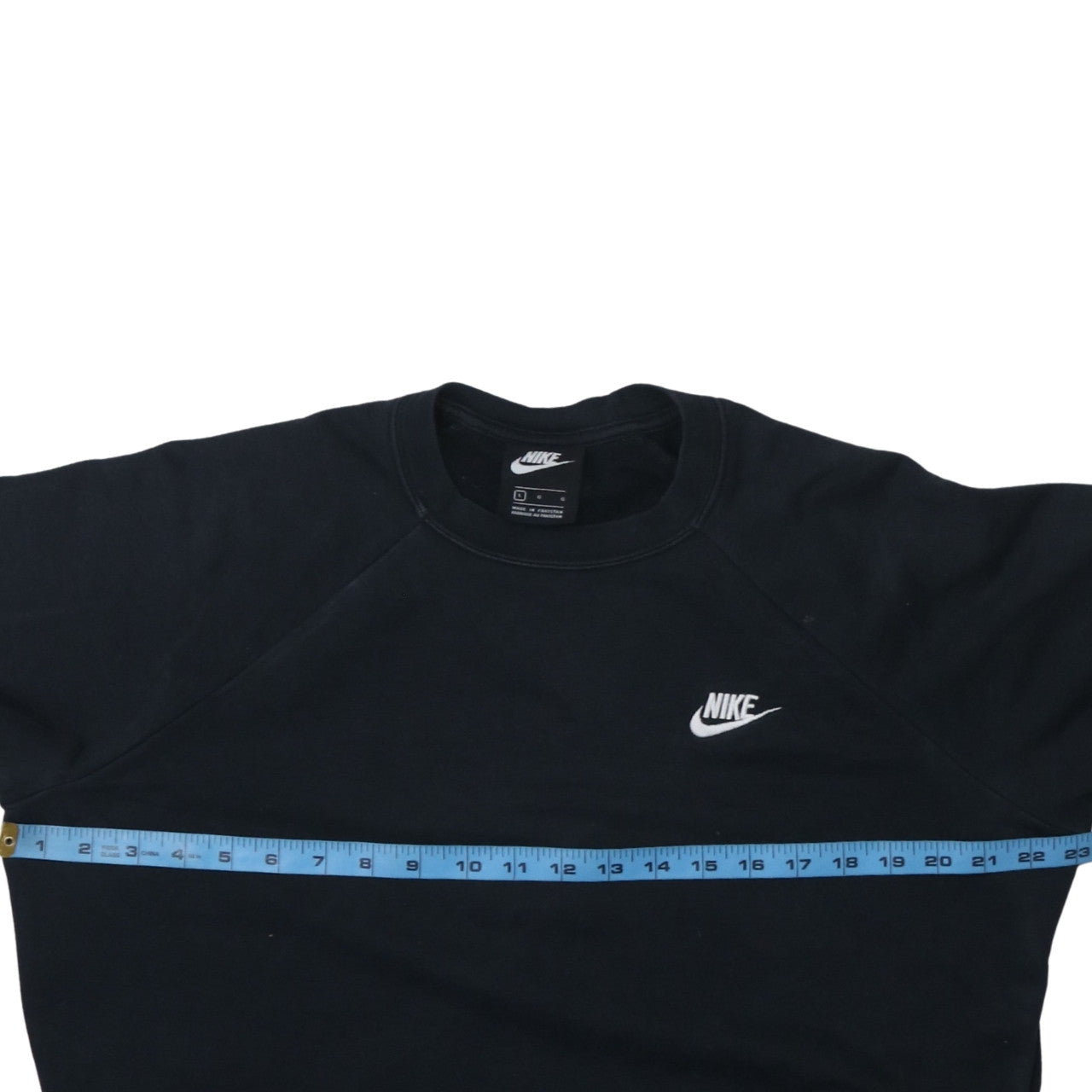 Womens UK Size L Nike Black Pullover Sweatshirt
