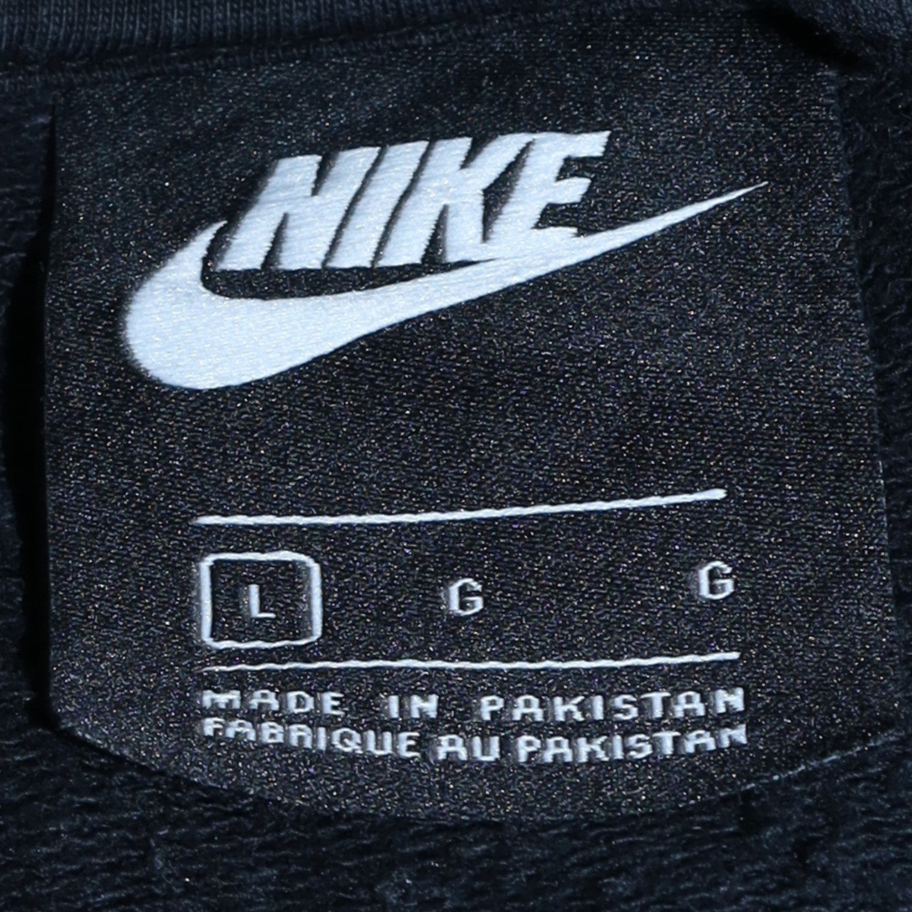 Womens UK Size L Nike Black Pullover Sweatshirt