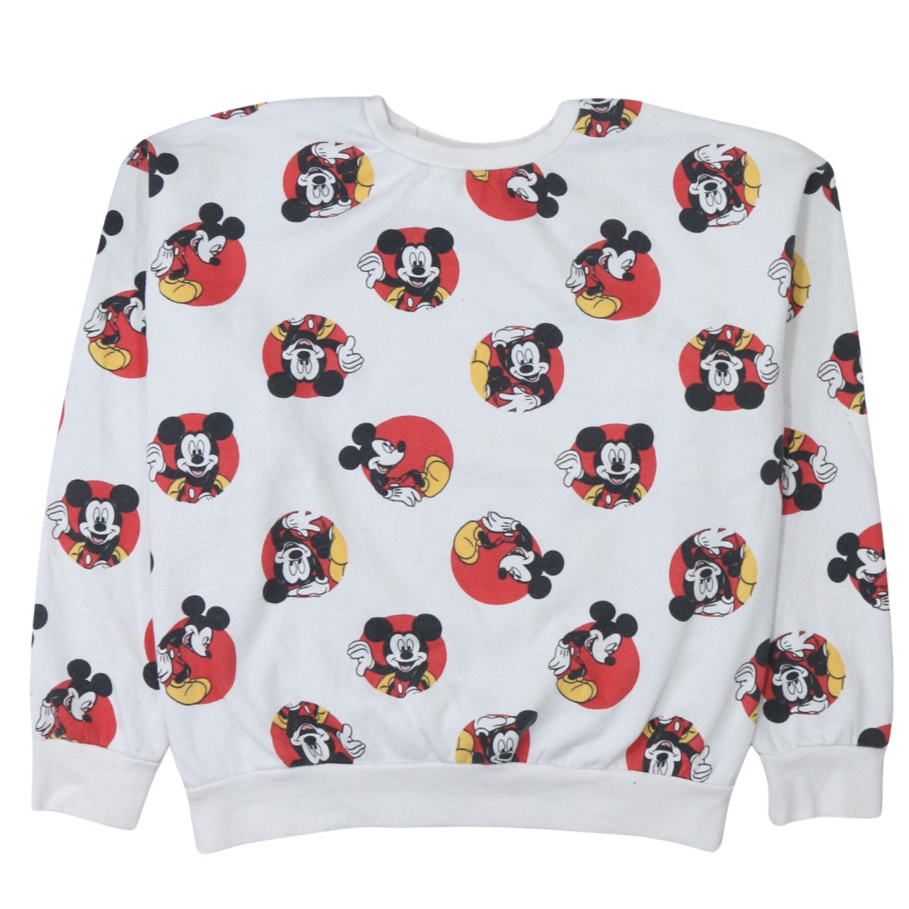 Womens UK Size XL Disney White Pullover Sweatshirt
