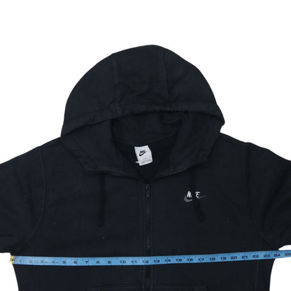 Mens UK Size M Nike Black Full Zip Hoodie