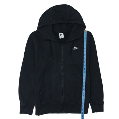 Mens UK Size M Nike Black Full Zip Hoodie