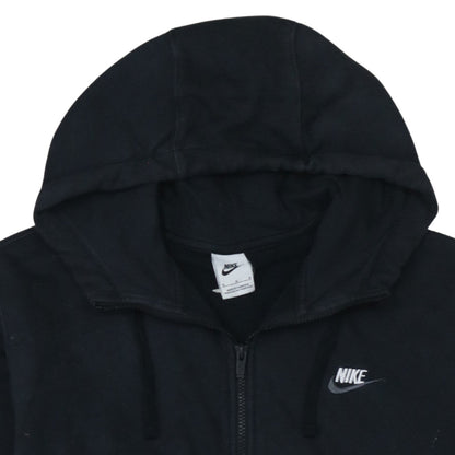 Mens UK Size M Nike Black Full Zip Hoodie