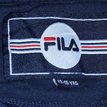 Fila Boys Navy Blue Pullover Hoodie 13-15 Years Logo Design