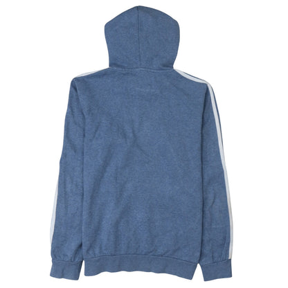 Mens UK Size S adidas Blue Pullover Hoodie