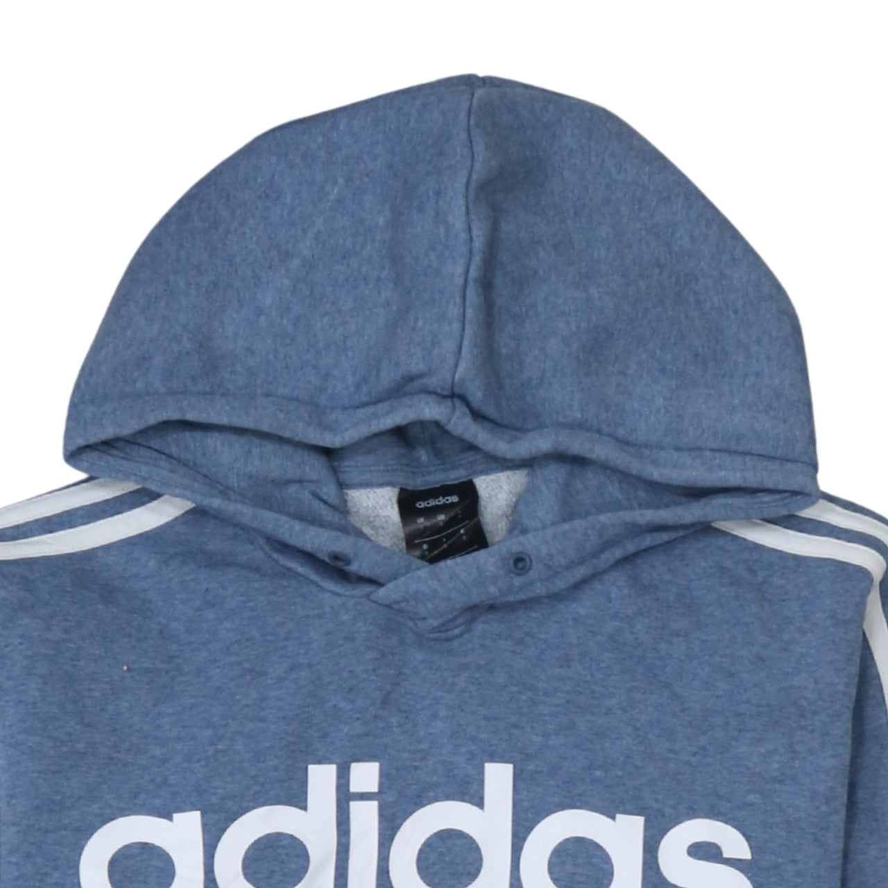 Mens UK Size S adidas Blue Pullover Hoodie