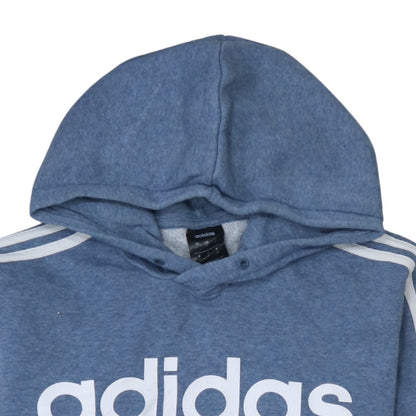 Mens UK Size S adidas Blue Pullover Hoodie