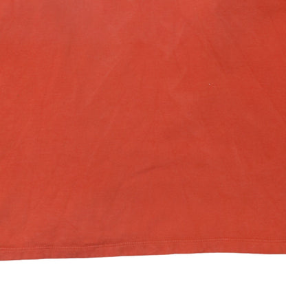 Womens UK Size L Tommy Hilfiger Orange Pullover Hoodie