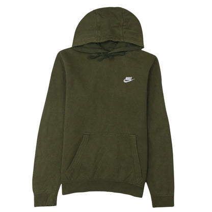 Mens UK Size S Nike Green Pullover Hoodie