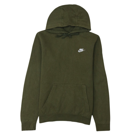 Mens UK Size S Nike Green Pullover Hoodie