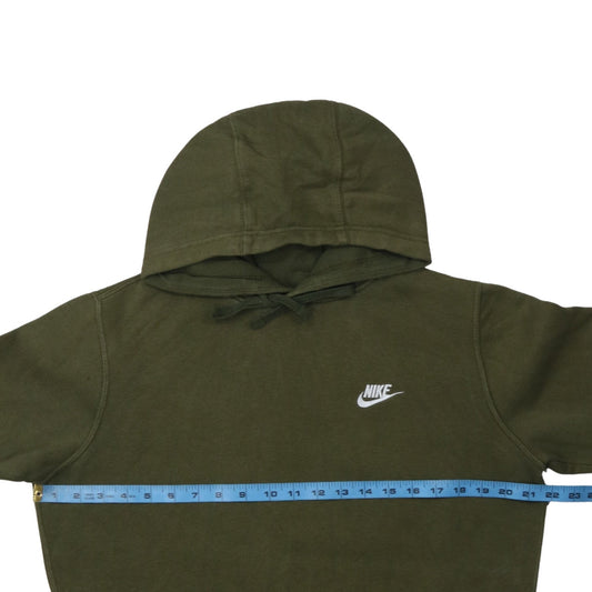 Mens UK Size S Nike Green Pullover Hoodie