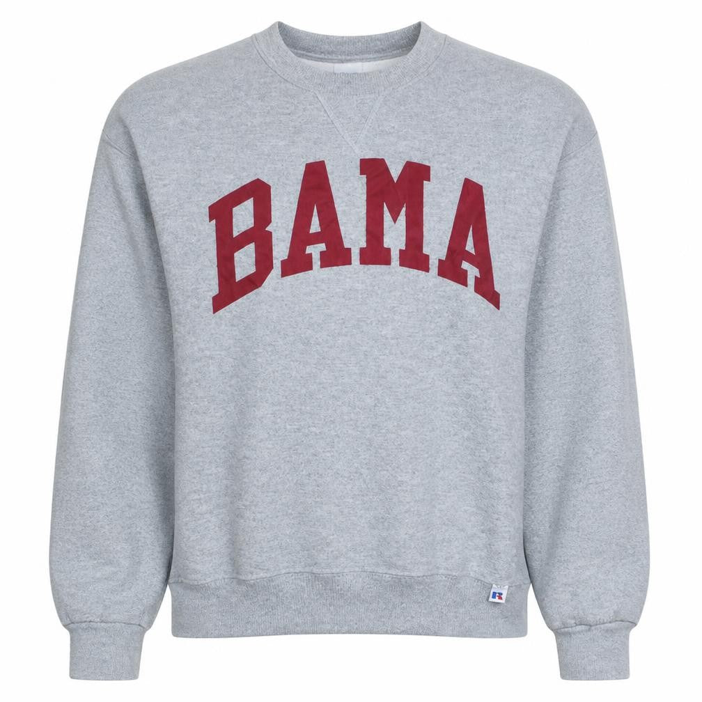 Womens UK Size M Russell Athletic Grey Pullover Sweatshirt