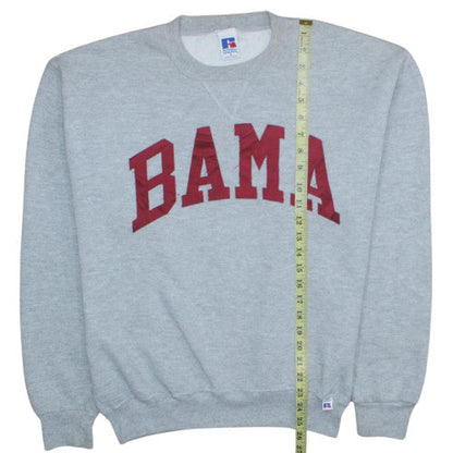 Womens UK Size M Russell Athletic Grey Pullover Sweatshirt