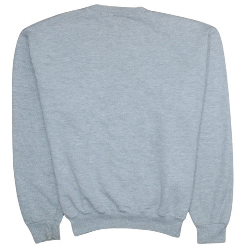 Womens UK Size M Russell Athletic Grey Pullover Sweatshirt