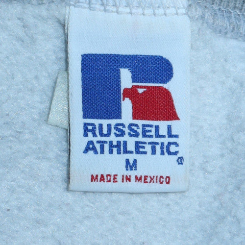 Womens UK Size M Russell Athletic Grey Pullover Sweatshirt