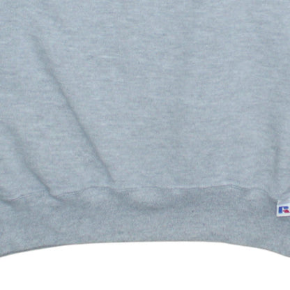 Womens UK Size M Russell Athletic Grey Pullover Sweatshirt