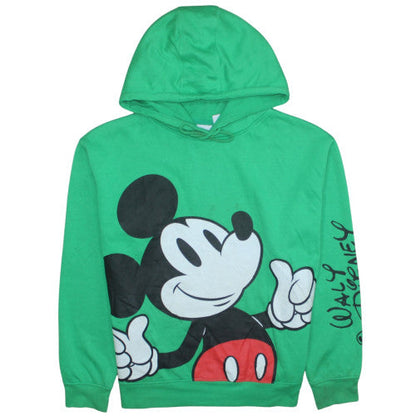 Womens UK Size M Disney Green Pullover Hoodie