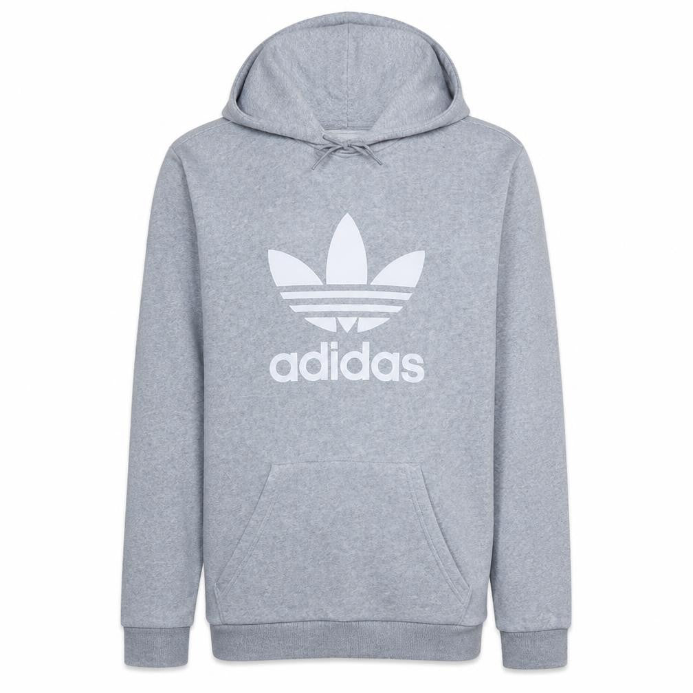 Mens UK Size M adidas Grey Pullover Hoodie