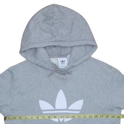Mens UK Size M adidas Grey Pullover Hoodie