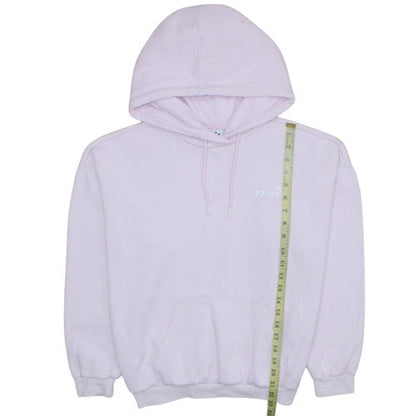 Womens UK Size 4 adidas Pink Pullover Hoodie