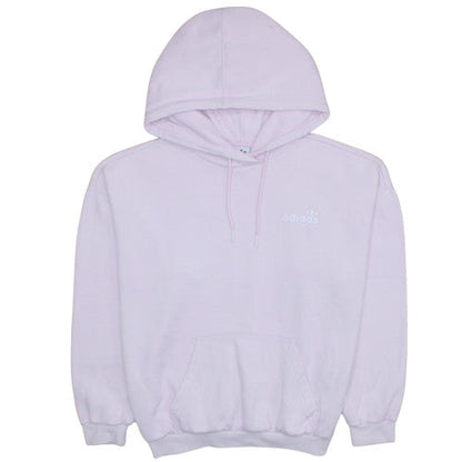 Womens UK Size 4 adidas Pink Pullover Hoodie
