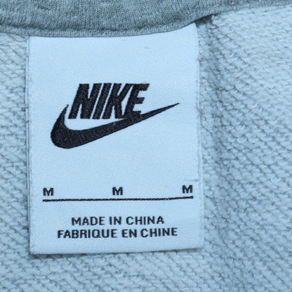 Mens UK Size M Nike Grey Pullover Hoodie