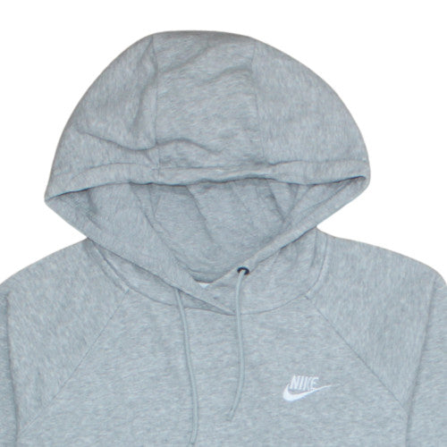 Mens UK Size M Nike Grey Pullover Hoodie