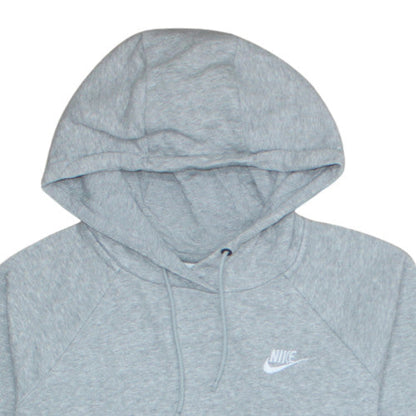 Mens UK Size M Nike Grey Pullover Hoodie