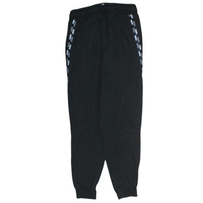 Puma Boys Black Jogger Trousers 13-14 Years Elastic Waist Sportswear