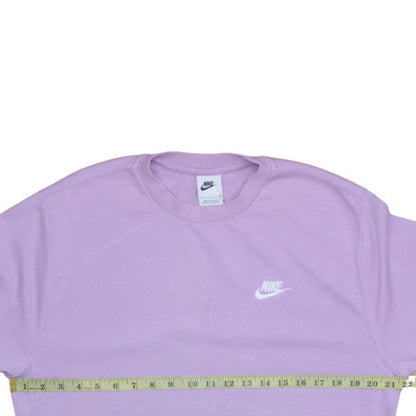 Womens UK Size S Nike Purple Pullover Sweatshirt