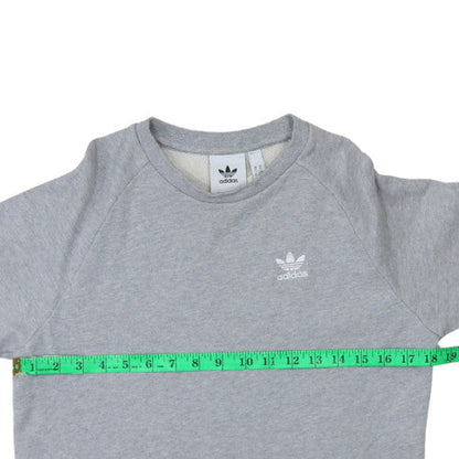 Mens UK Size XS adidas Grey Pullover Sweatshirt