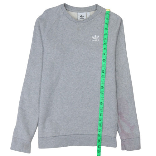 Mens UK Size XS adidas Grey Pullover Sweatshirt