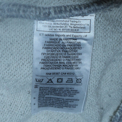 Mens UK Size XS adidas Grey Pullover Sweatshirt